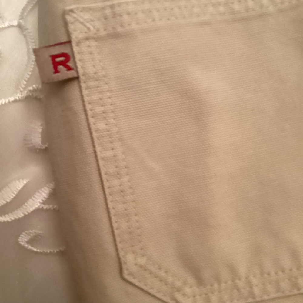 Beige Button-Front Skirt Ralph Lauren